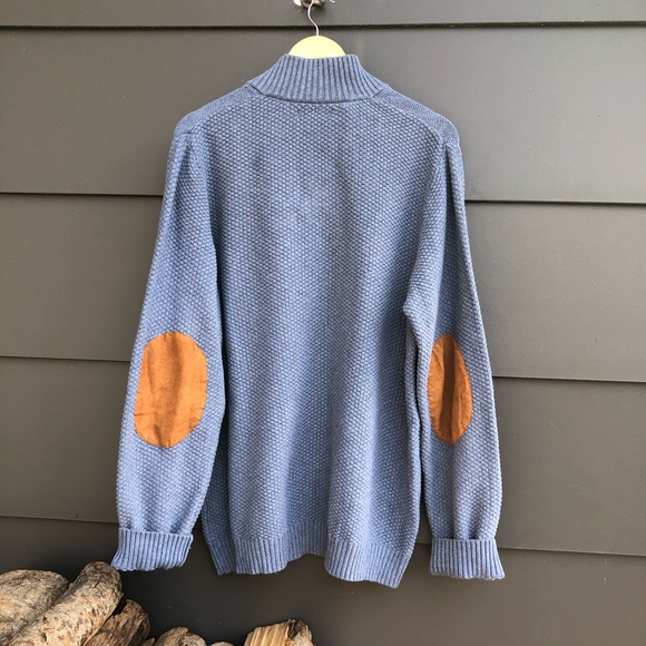 RW&Co 1/4 button down Cotton mix Sweater- Size XL - Picture 3 of 8